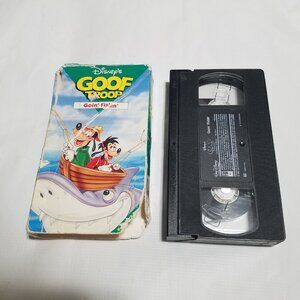 Goof Troop Goin' Fishin" Disney Afternoon 1993 VHS Goofy Max - Bundle & Save
